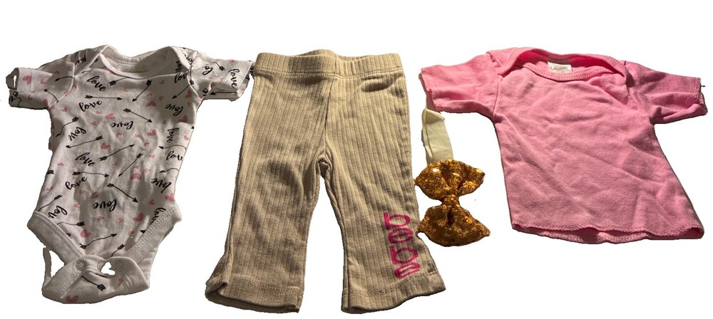 Legging T-shirt One Piece Headband Clothes Newborn